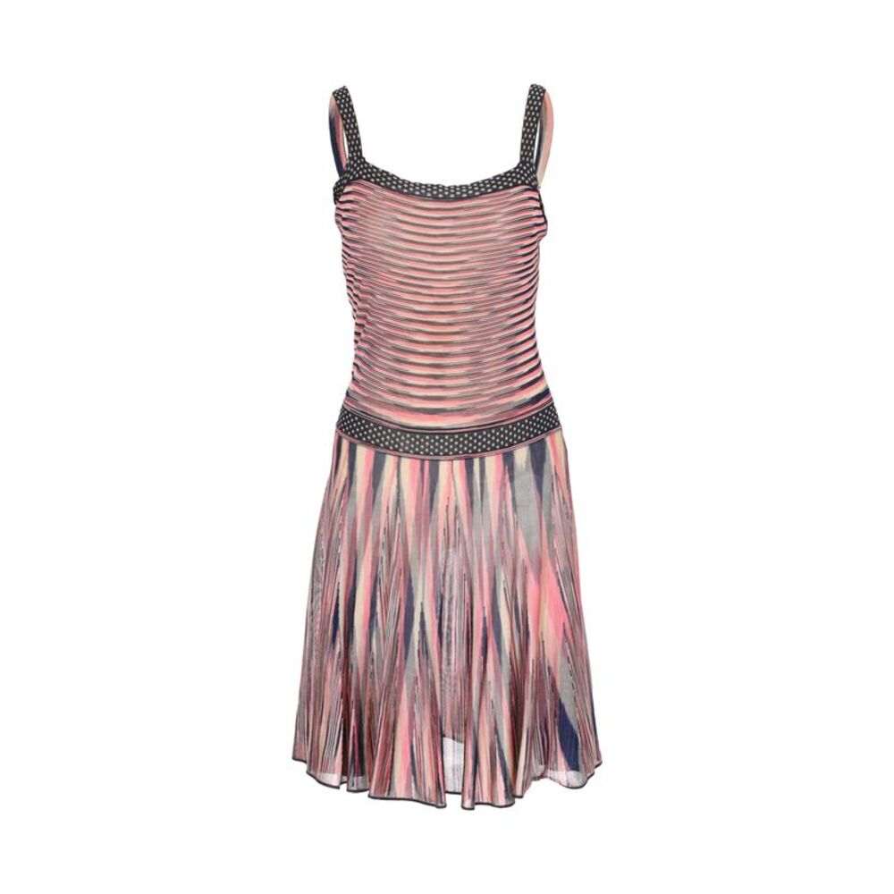 Missoni Sleeveless Pattern Knit Dress - '10s